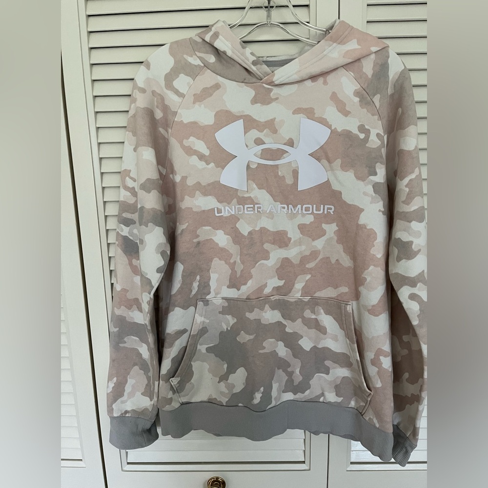 Girls youth large Under Armor hoodie